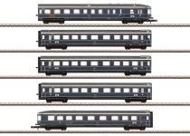 Märklin 87615 - Z - 5-tlg. Set Personenwagen Blauer Enzian, DB, Ep. III